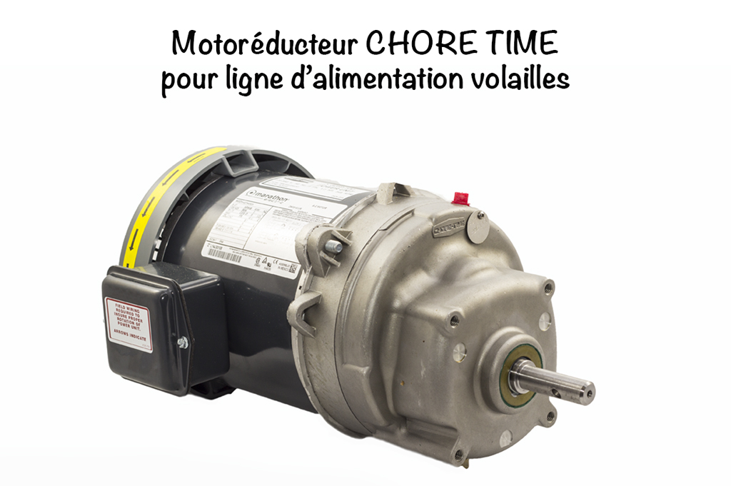 MOTOREDUCTEUR CHORE TIME